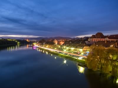 Maribor Drava River Slovenia Cycling Tour Goodbye